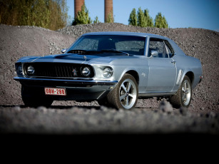 Картинка 1969 ford mustang hardtop автомобили