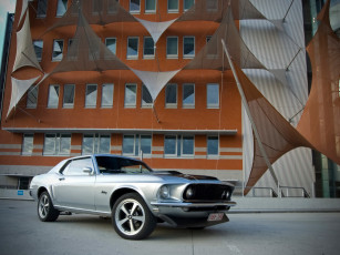 Картинка 1969 ford mustang hardtop автомобили