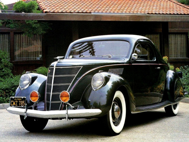 Обои картинки фото lincoln, zephyr, coupe, автомобили, классика