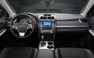 Картинка toyotа camry 2012 автомобили спидометры торпедо