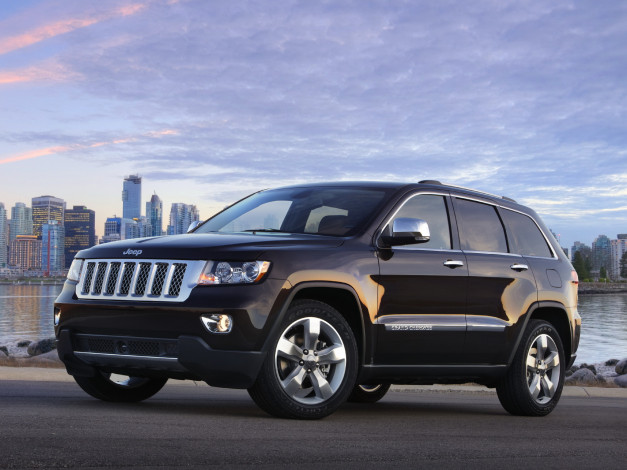 Обои картинки фото jeep, grand, cherokee, overland, автомобили