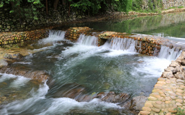 Картинка природа реки озера река камни