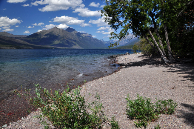 Обои картинки фото lake, macdonald, glacier, national, park, природа, реки, озера, озеро, парк