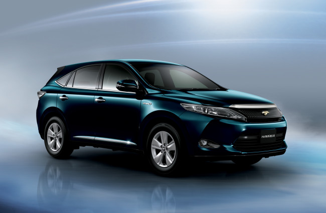 Обои картинки фото автомобили, toyota, 2013г, harrier