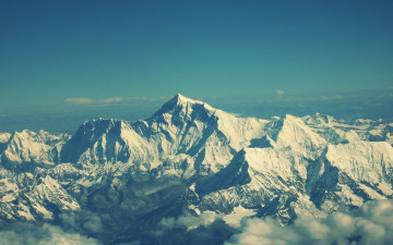 Картинка природа горы небо эверест вершины