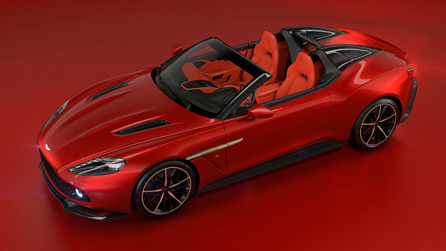 Обои картинки фото aston martin vanquish zagato speedster 2018, автомобили, aston martin, aston, martin, vanquish, zagato, speedster, 2018