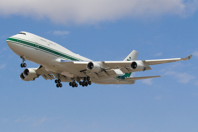 Обои картинки фото boeing 747, авиация, пассажирские самолёты, авиалайнер