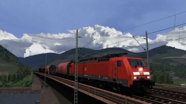 Обои картинки фото техника, 3d, поезд, вагоны