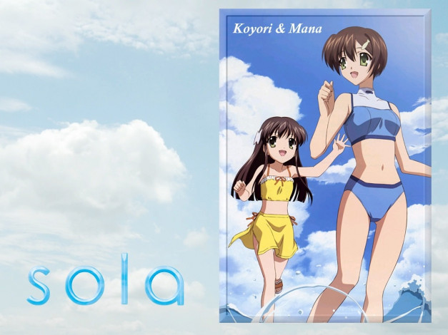 Обои картинки фото аниме, sola