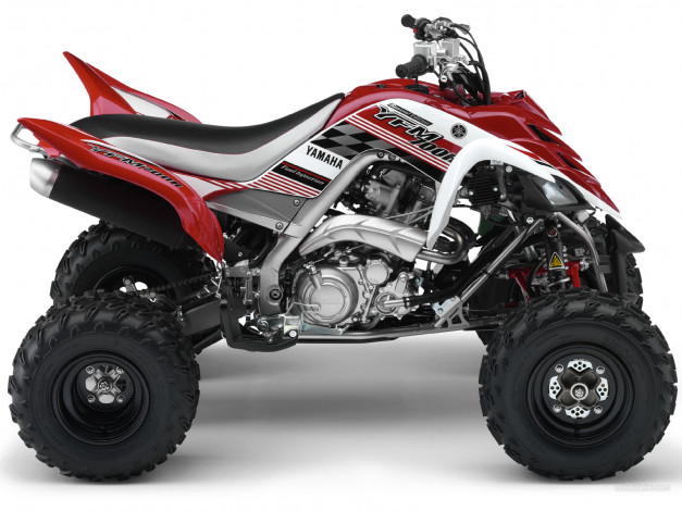 Обои картинки фото yamaha, raptor700r, 2008, мотоциклы, квадроциклы