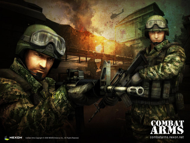 Обои картинки фото combat, arms, видео, игры