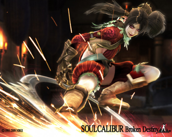 Обои картинки фото soulcalibur, broken, destiny, видео, игры