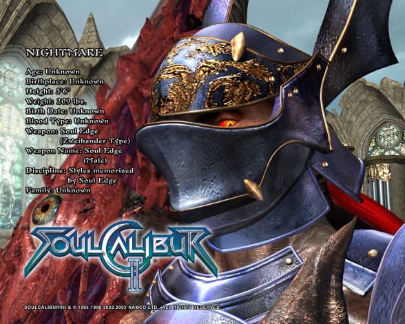 Обои картинки фото soulcalibur, ii, видео, игры