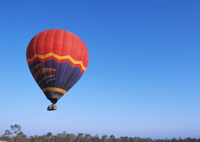 Обои картинки фото авиация, воздушные, шары, полёт