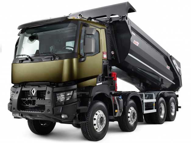 Обои картинки фото автомобили, renault trucks, renault, 2013г, 8x4, k, 430