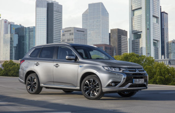 Картинка автомобили mitsubishi outlander phev 2015г