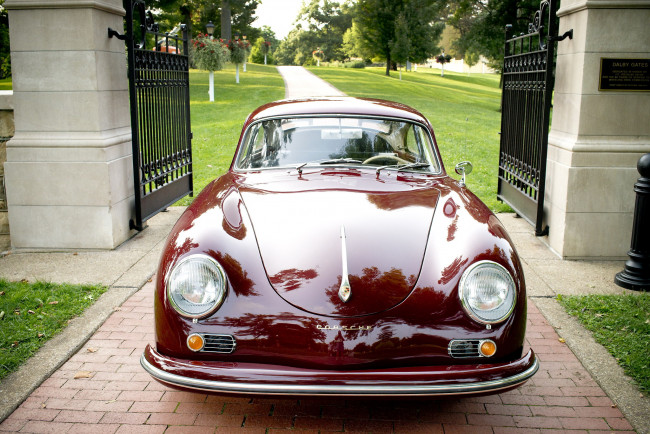 Обои картинки фото автомобили, porsche, 1956, 356a, 1600, coupe