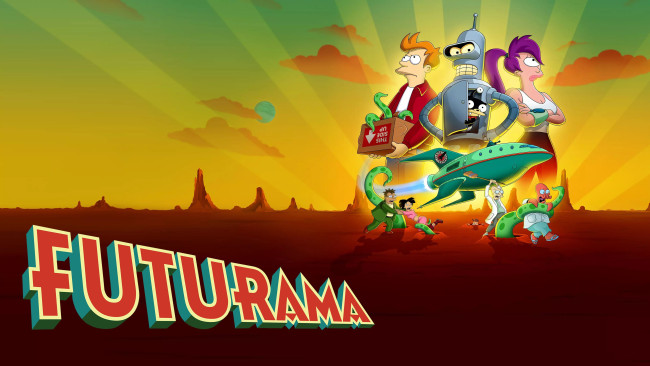 Обои картинки фото futurama , сериал 1999 – , мультфильмы, futurama, футурама, пoстeр, сeриал, hulu, двeнадцатый, сeзон