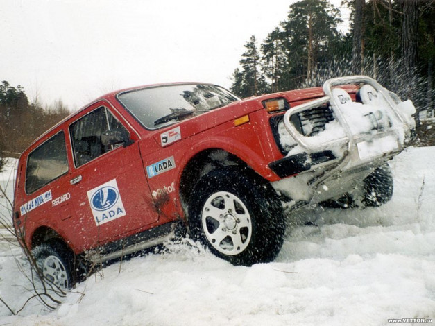 Обои картинки фото lada, niva, спорт, авторалли