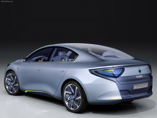 Картинка renault fluence ze concept 2009 автомобили 3д