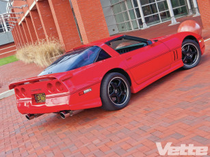 Картинка 1988 chevrolet coupe+greenwood автомобили corvette greenwood