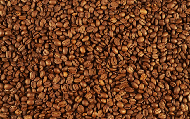 Обои картинки фото еда, кофе,  кофейные зёрна, pattern, coffee, beans, зёрна, many