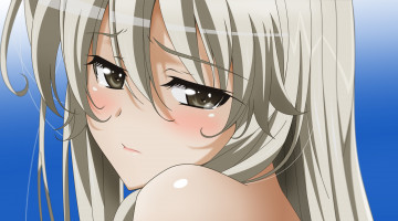 Картинка аниме yosuga+no+sora фон взгляд девушка