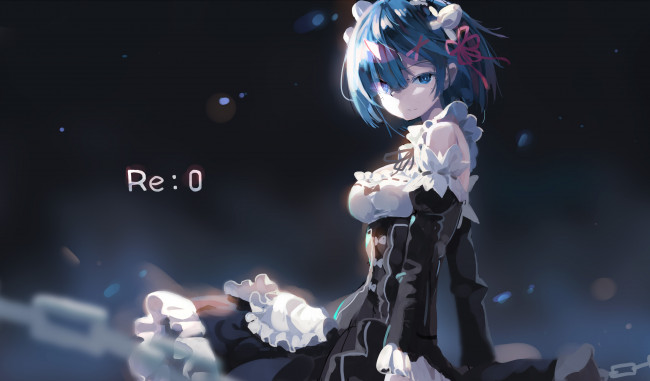 Обои картинки фото аниме, re,  zero kara hajimeru isekai seikatsu, rem