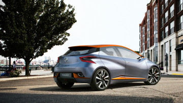 обоя nissan sway concept 2015, автомобили, выставки и уличные фото, 2015, concept, sway, nissan