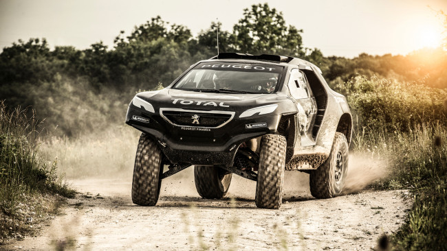 Обои картинки фото peugeot 2008 dkr 2015, автомобили, peugeot, 2015, dkr, 2008