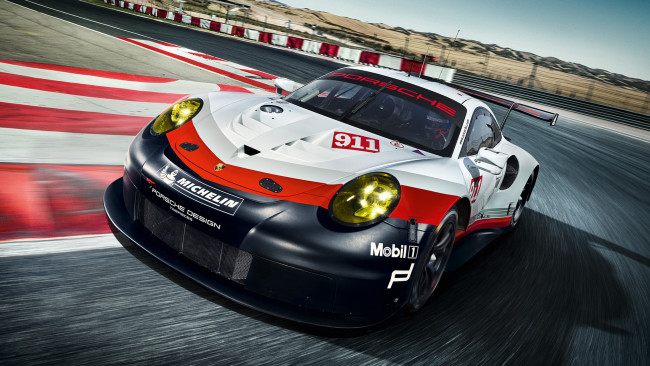 Обои картинки фото porsche 911 rsr 2017, автомобили, porsche, 2017, 911, rsr