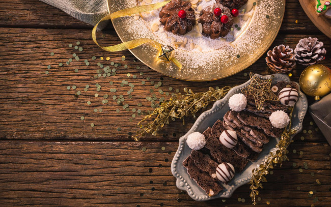Обои картинки фото еда, пирожные,  кексы,  печенье, шоколадный, кекс
