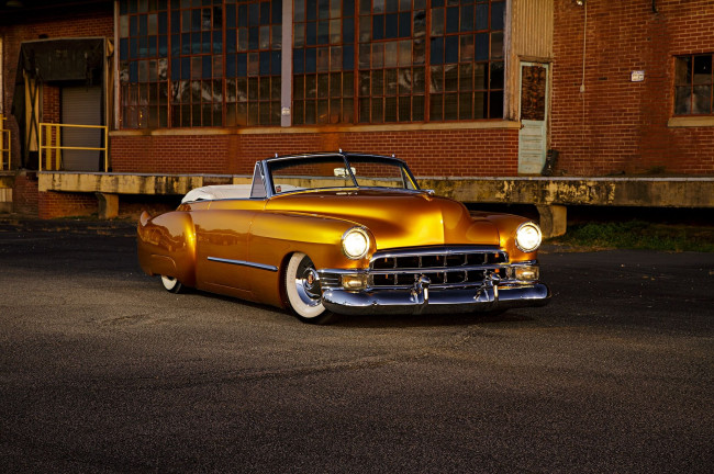 Обои картинки фото 1949-cadillac-convertible, автомобили, cadillac