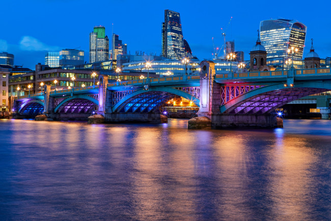 Обои картинки фото southbank thames river, города, лондон , великобритания, southbank, thames, river