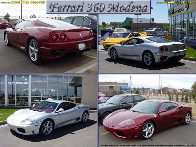 Обои картинки фото ferrari, 360, modena, автомобили