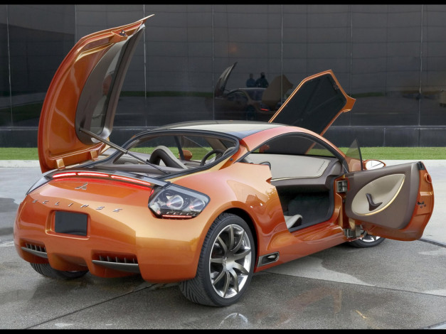 Обои картинки фото mitsubishi, eclipse, 2004, concept, автомобили