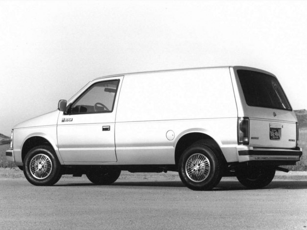 Обои картинки фото dodge, ram, van, 1984, автомобили