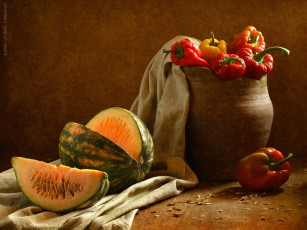 Картинка любовь пименова натюрморт урожайный еда