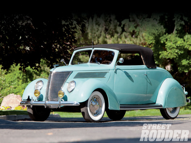 Обои картинки фото 1937, ford, roadster, автомобили, классика