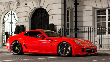 Картинка ferrari 599 gtb fiorano автомобили скорость мощь стиль изящество автомобиль