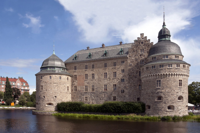 Обои картинки фото оrebro, castle, швеция, города, дворцы, замки, крепости, замок