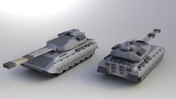Картинка техника 3d танки