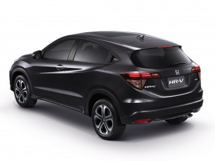 обоя автомобили, honda, темный, hr-v, 2016г