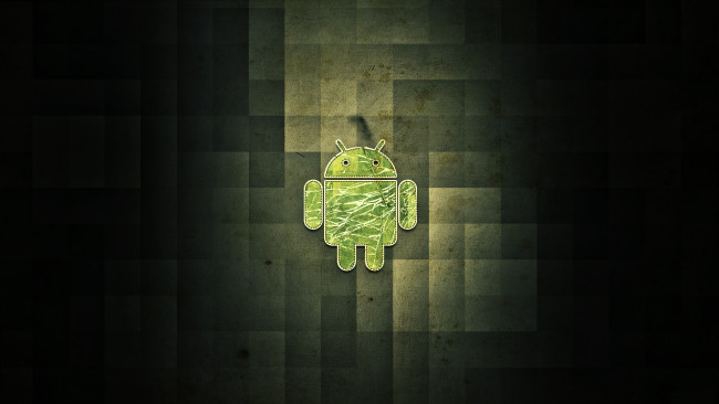 Обои картинки фото компьютеры, android, green, smartphone