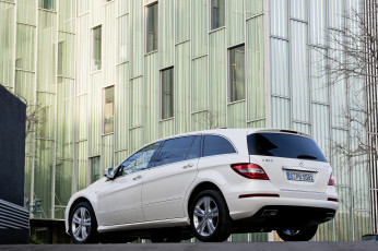 обоя автомобили, mercedes-benz, r, 350, светлый, w251, bluetec