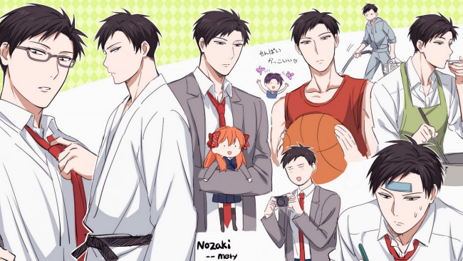 Обои картинки фото аниме, gekkan shoujo nozaki-kun, нозаки