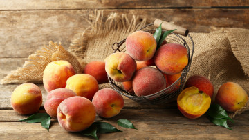 обоя еда, персики,  сливы,  абрикосы