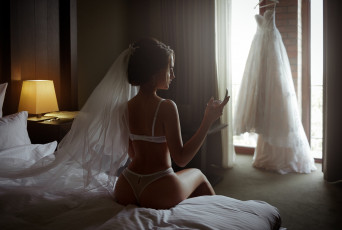 Картинка девушка девушки -unsort+ невесты модель