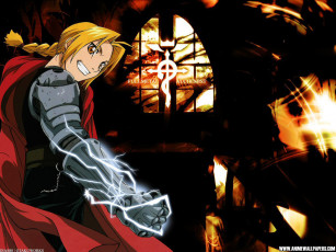 обоя аниме, fullmetal, alchemist