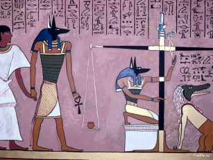 обоя рисованные, религия, египет